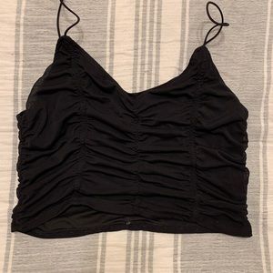 Garage crop top size large